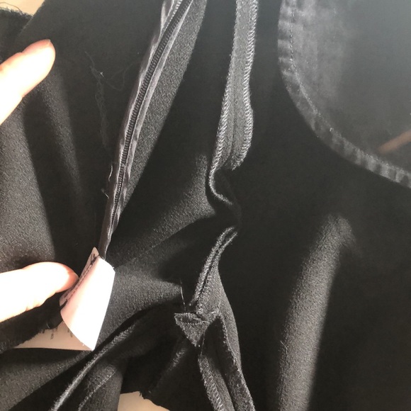 Maje Velvet-Trimmed Crepe Straight leg pants 38 - Picture 10 of 11